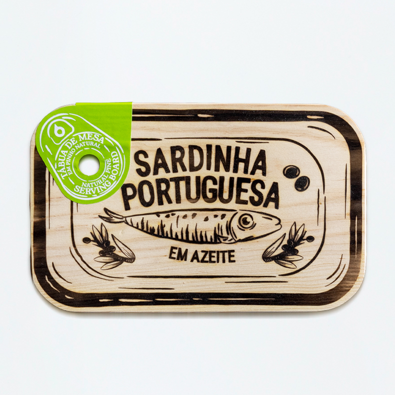Tábua Lata de Sardinha MAD-TQ-04
