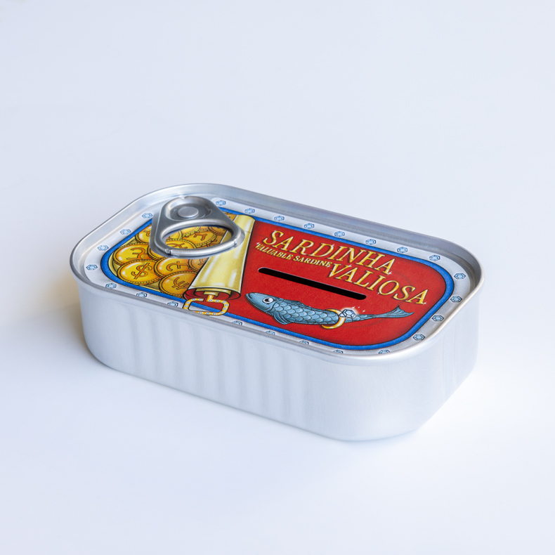 Mealheiro Lata - Sardinha Valiosa