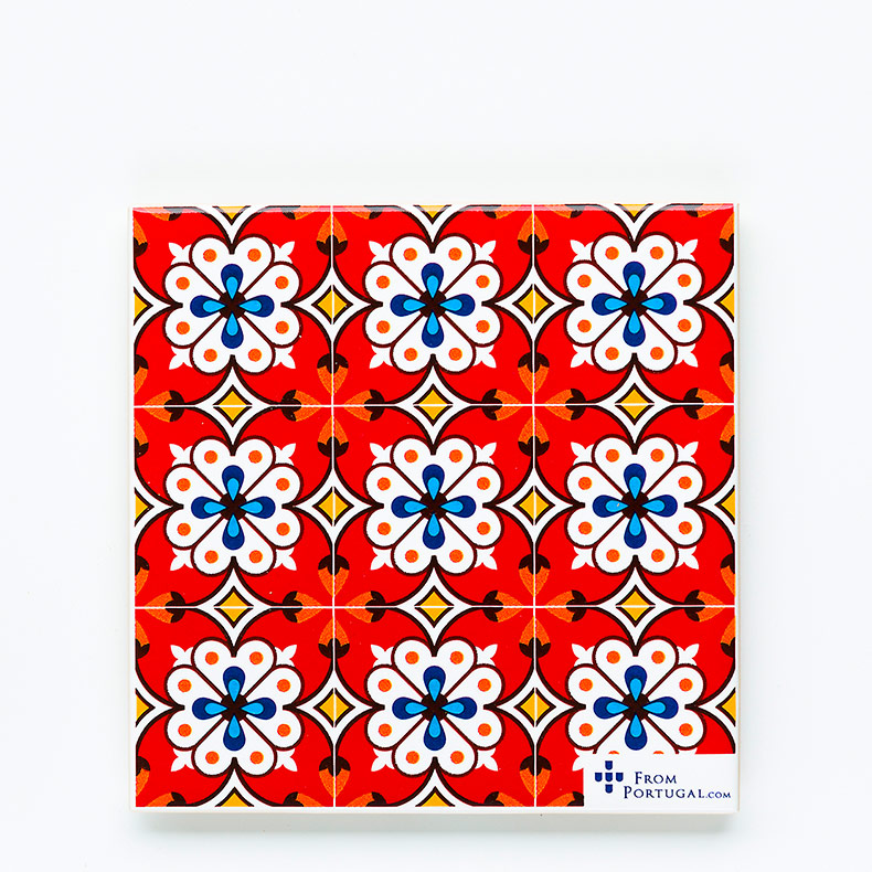 Base de Copos Azulejo 14 - 11cm