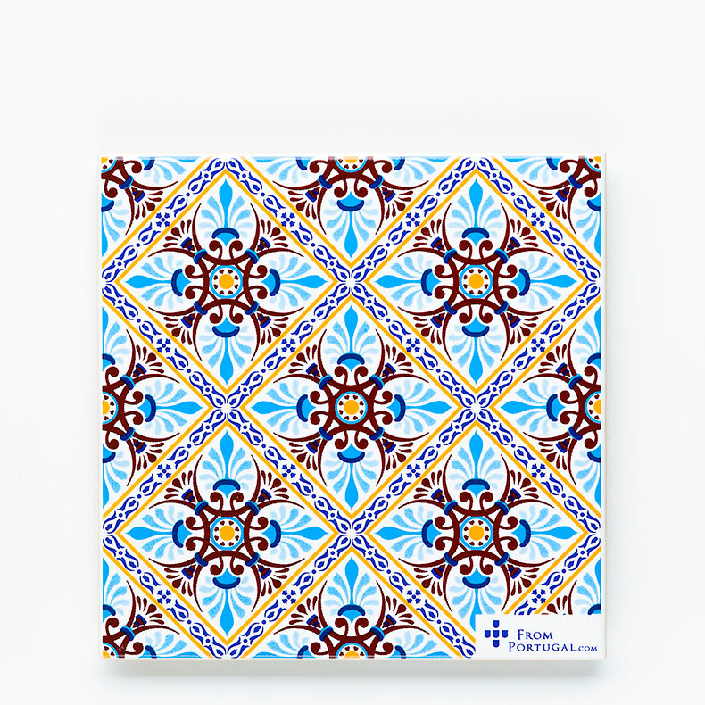 Base de Copos Azulejo 15 - 11cm