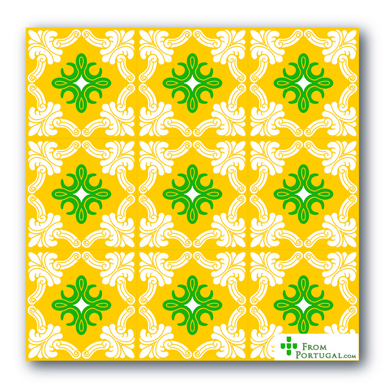 Base de Copos Azulejo 20 - 11cm